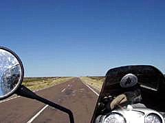 Did I mention the straight roads